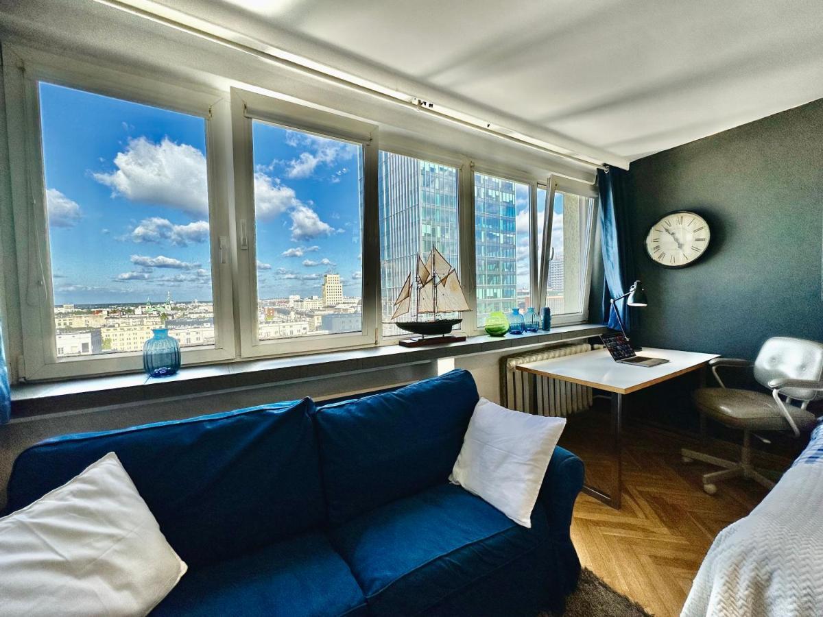 Super Apartament White Warszawa 2X Metro Scisle Centrum Wifi 300 Mbs New المظهر الخارجي الصورة