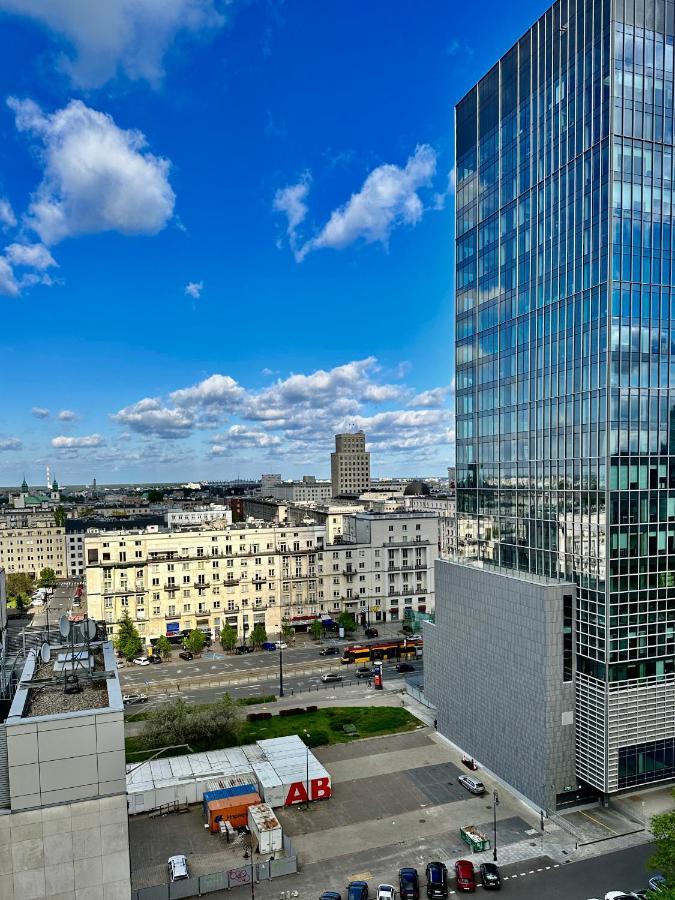 Super Apartament White Warszawa 2X Metro Scisle Centrum Wifi 300 Mbs New المظهر الخارجي الصورة