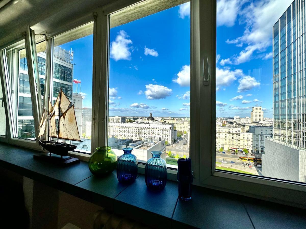 Super Apartament White Warszawa 2X Metro Scisle Centrum Wifi 300 Mbs New المظهر الخارجي الصورة