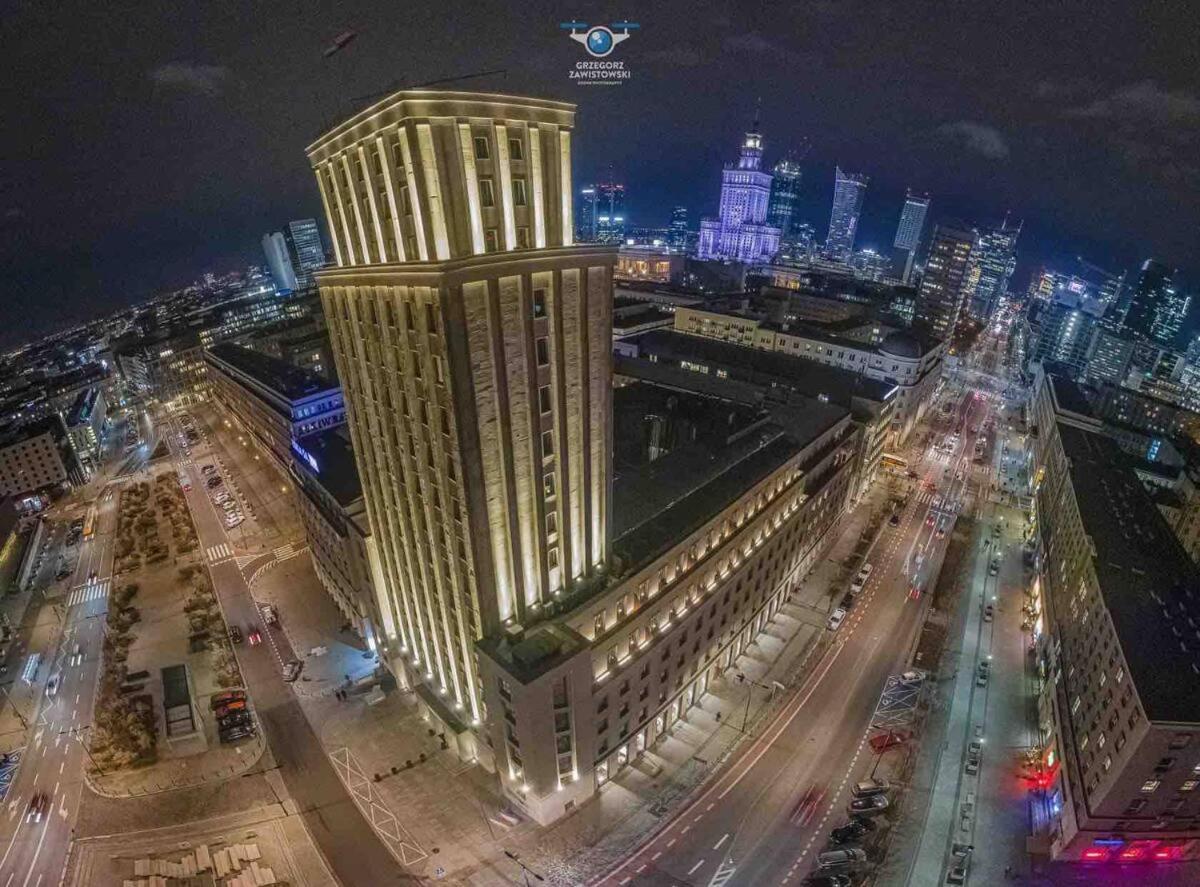 Super Apartament White Warszawa 2X Metro Scisle Centrum Wifi 300 Mbs New المظهر الخارجي الصورة