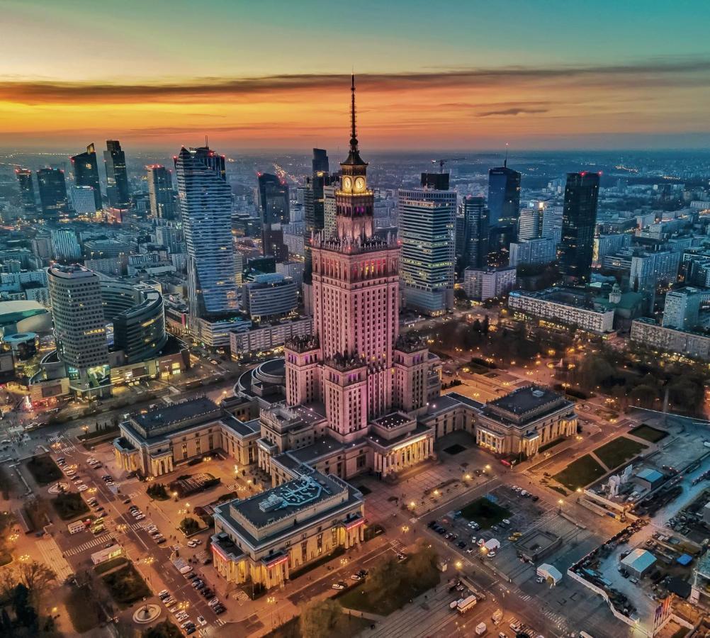 Super Apartament White Warszawa 2X Metro Scisle Centrum Wifi 300 Mbs New المظهر الخارجي الصورة
