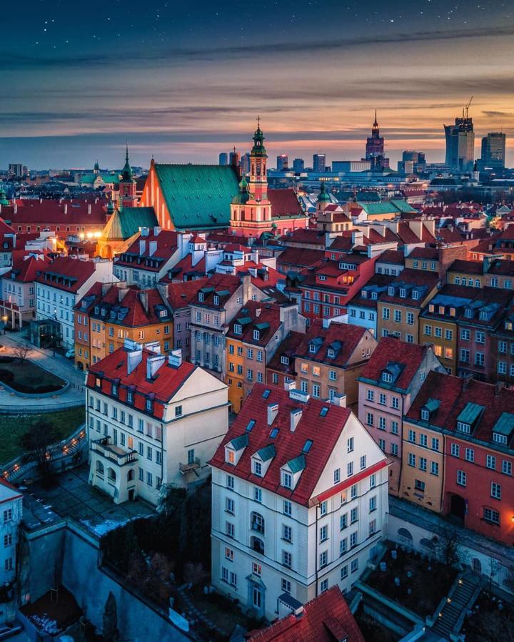 Super Apartament White Warszawa 2X Metro Scisle Centrum Wifi 300 Mbs New المظهر الخارجي الصورة