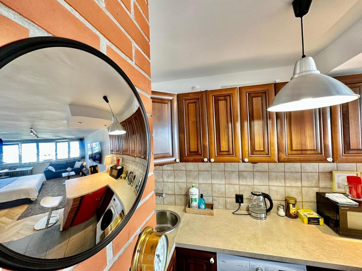 Super Apartament White Warszawa 2X Metro Scisle Centrum Wifi 300 Mbs New المظهر الخارجي الصورة
