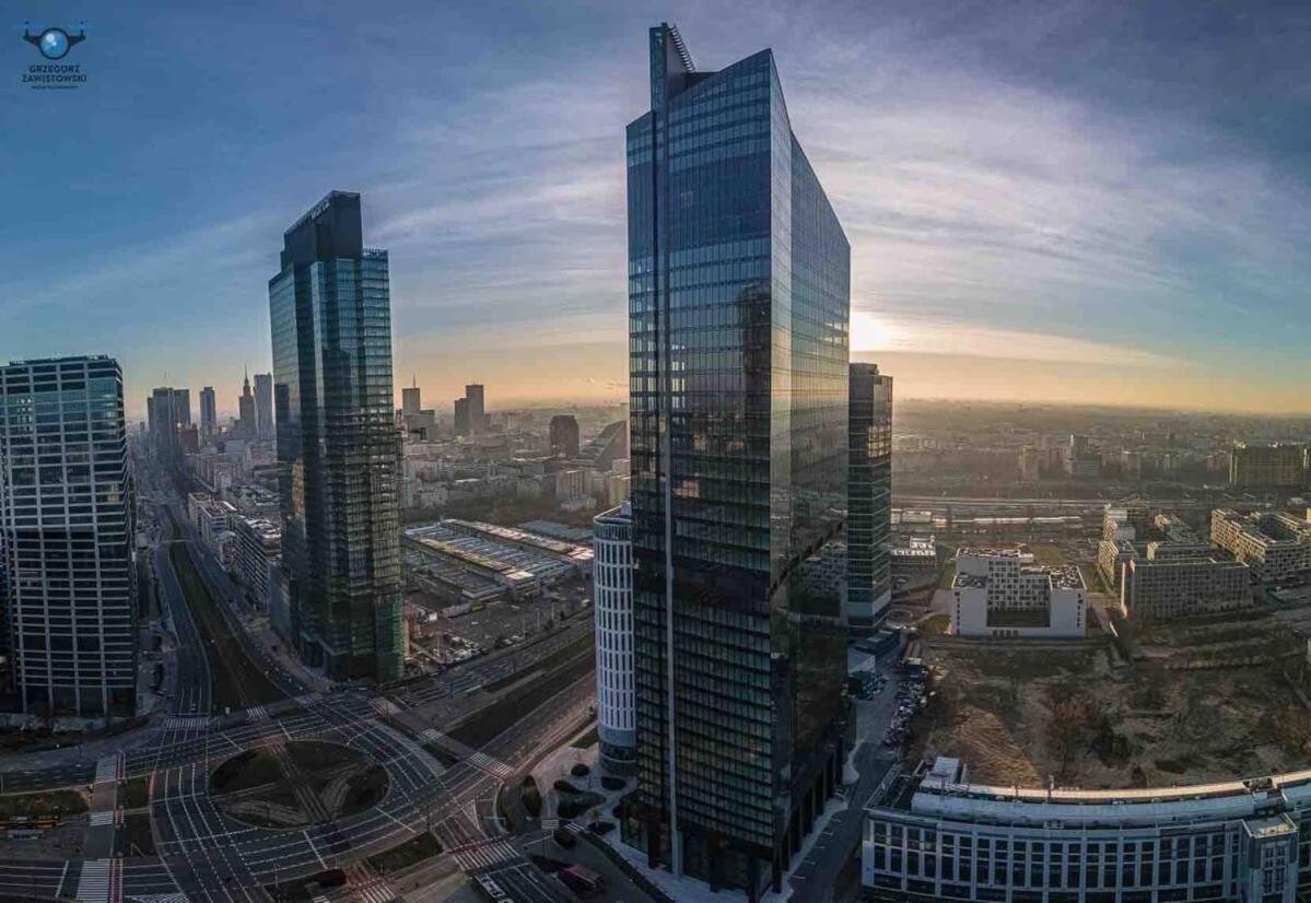 Super Apartament White Warszawa 2X Metro Scisle Centrum Wifi 300 Mbs New المظهر الخارجي الصورة