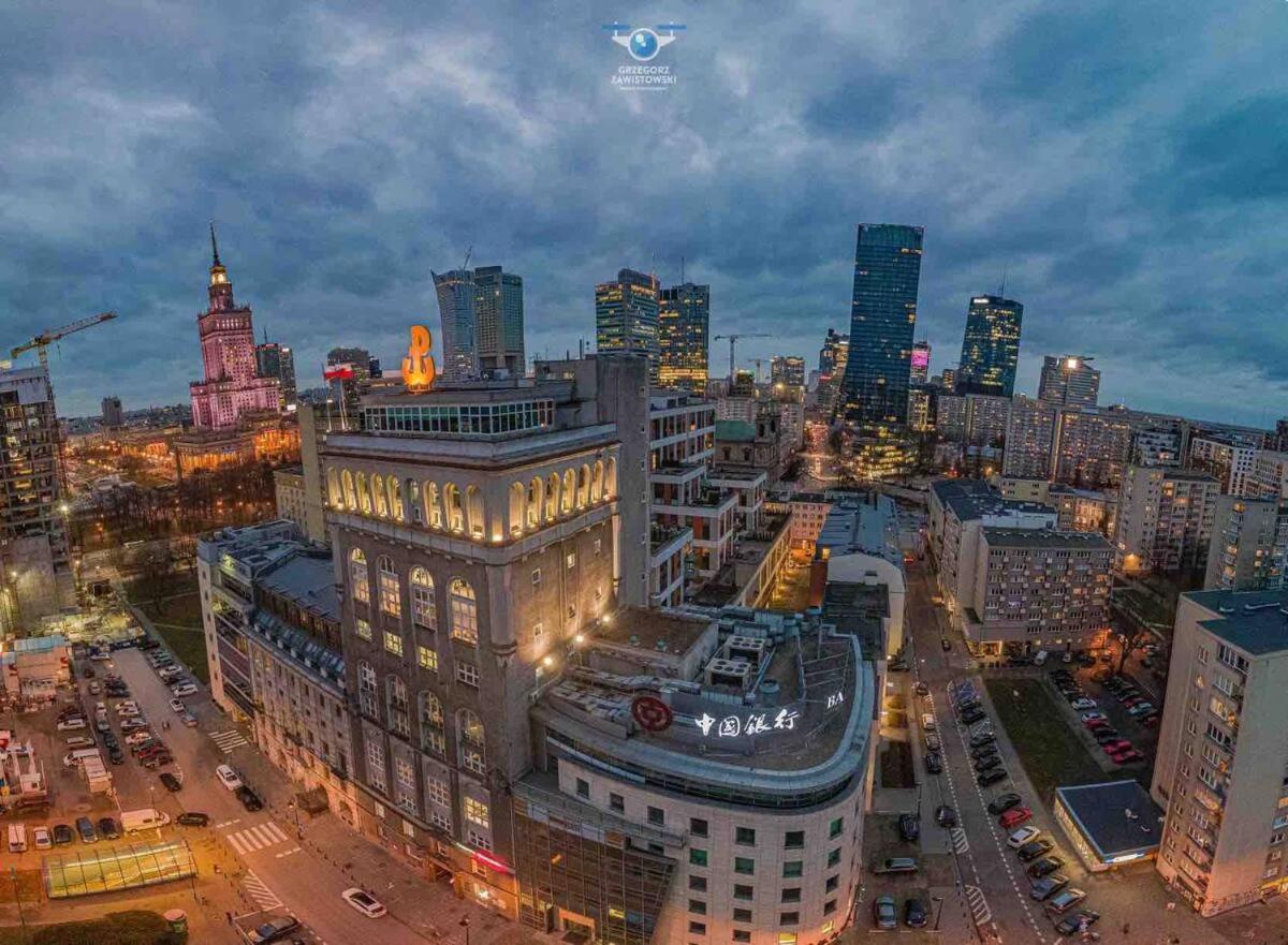 Super Apartament White Warszawa 2X Metro Scisle Centrum Wifi 300 Mbs New المظهر الخارجي الصورة