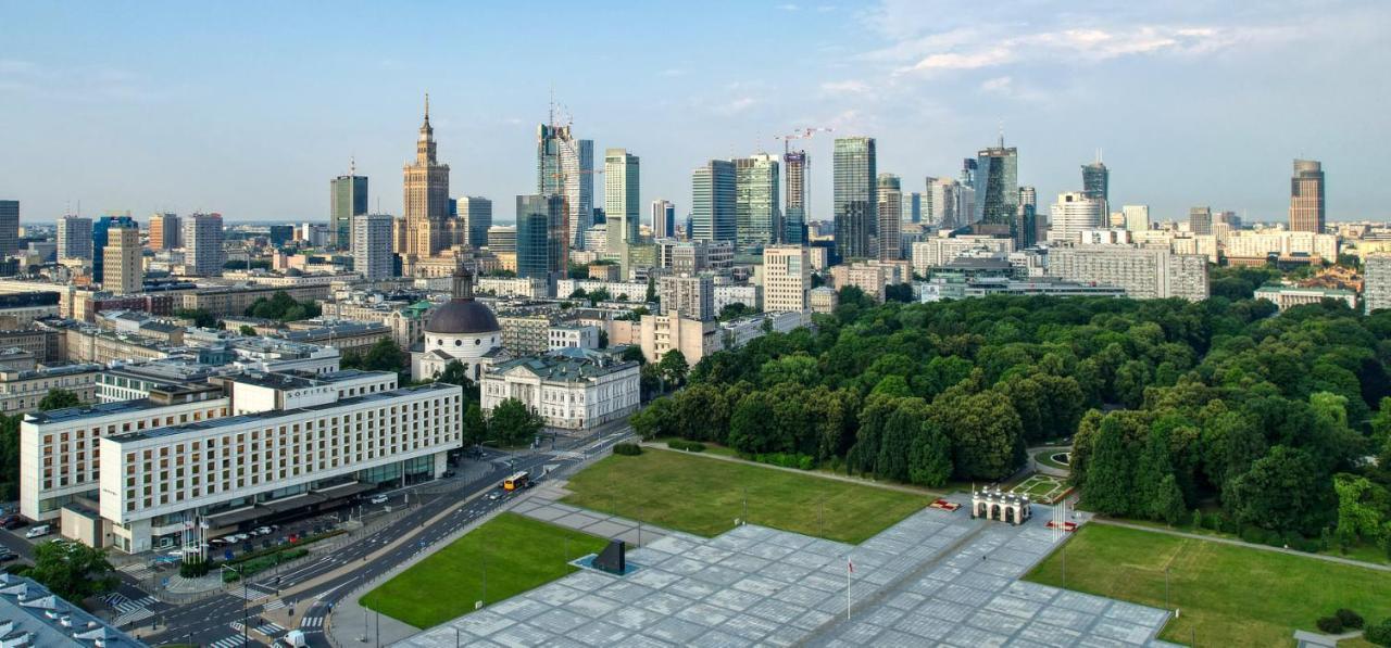 Super Apartament White Warszawa 2X Metro Scisle Centrum Wifi 300 Mbs New المظهر الخارجي الصورة